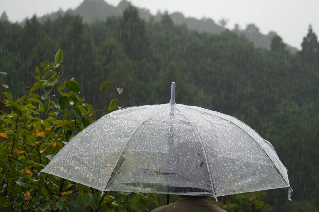 Rainy day in Japan